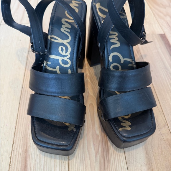 Sam Edelman Women's Rosalind Platform Sandals! Size 6! Black! - Picture 4 of 6